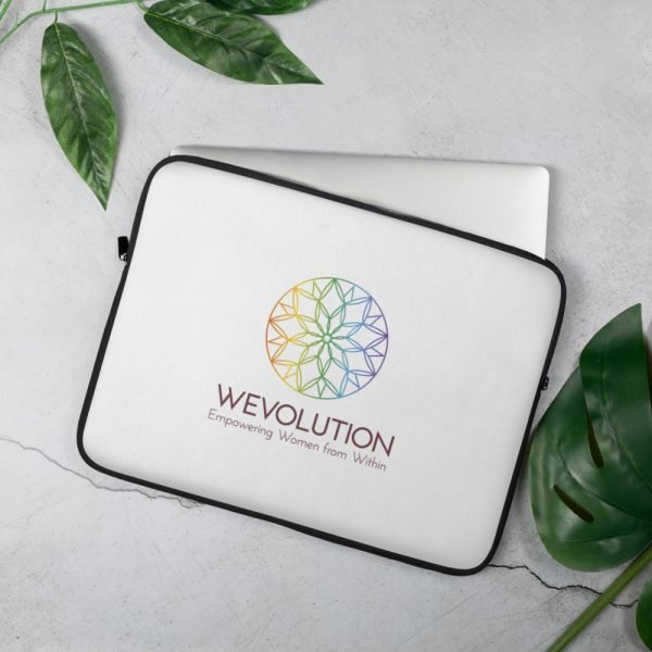 We Evolution Logo Laptop Sleeve - Image 2