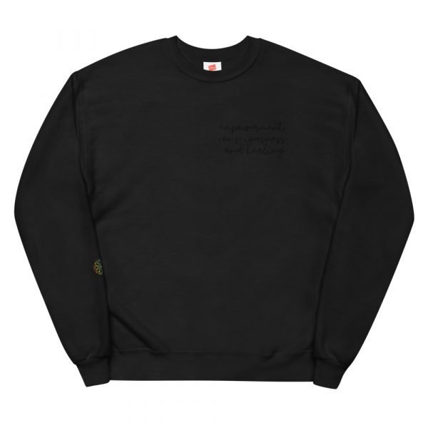 "Empowerment, Consciousness, and healing" Sweatshirt - Image 2