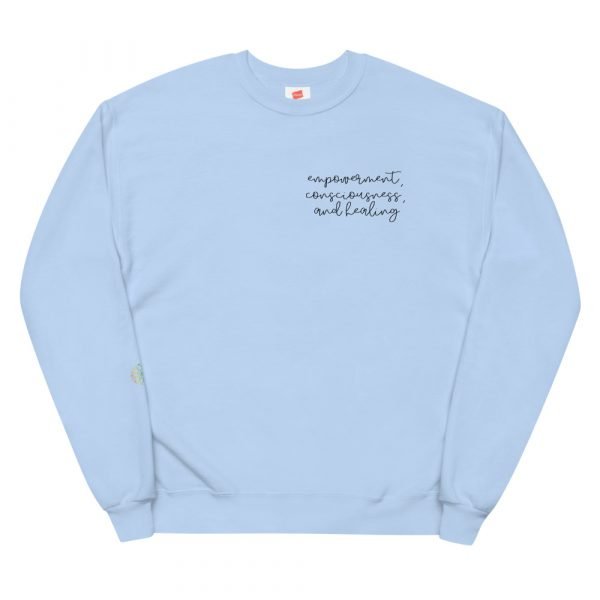 "Empowerment, Consciousness, and healing" Sweatshirt - Image 4