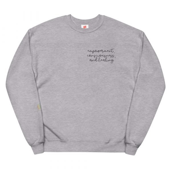 "Empowerment, Consciousness, and healing" Sweatshirt - Image 3